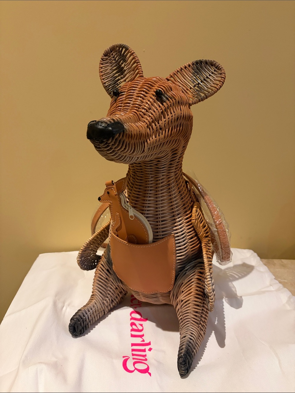 Wicker Darling Kangaroo Bag - Picture 2 of 7
